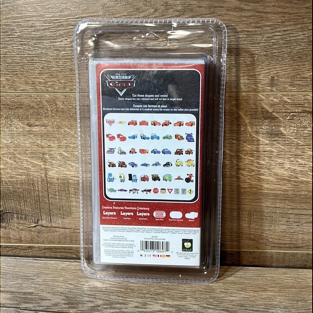 Cricut NEW Sealed‎ Disney Pixar Lightening McQueen Cut Outs Cars See Description